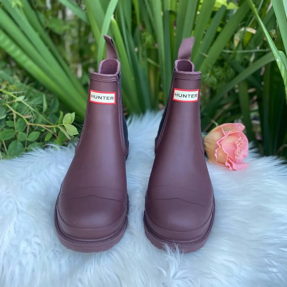 NEW | HUNTER Men's Commando Chelsea Boots